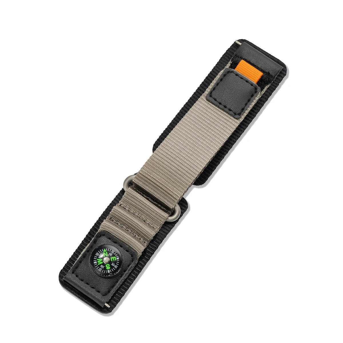 Premium Tactical Nylon Watch Band 20mm/22mm – Rugged Compass Sport Strap for Samsung Galaxy Watch, Huawei, Xiaomi, Amazfit & More