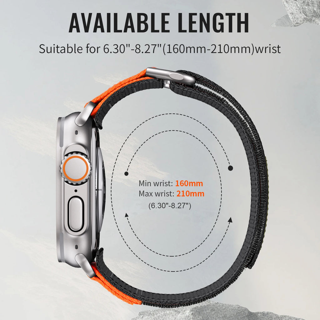 Ultra Durable Nylon Apple Watch Strap – Tactical Sport Band