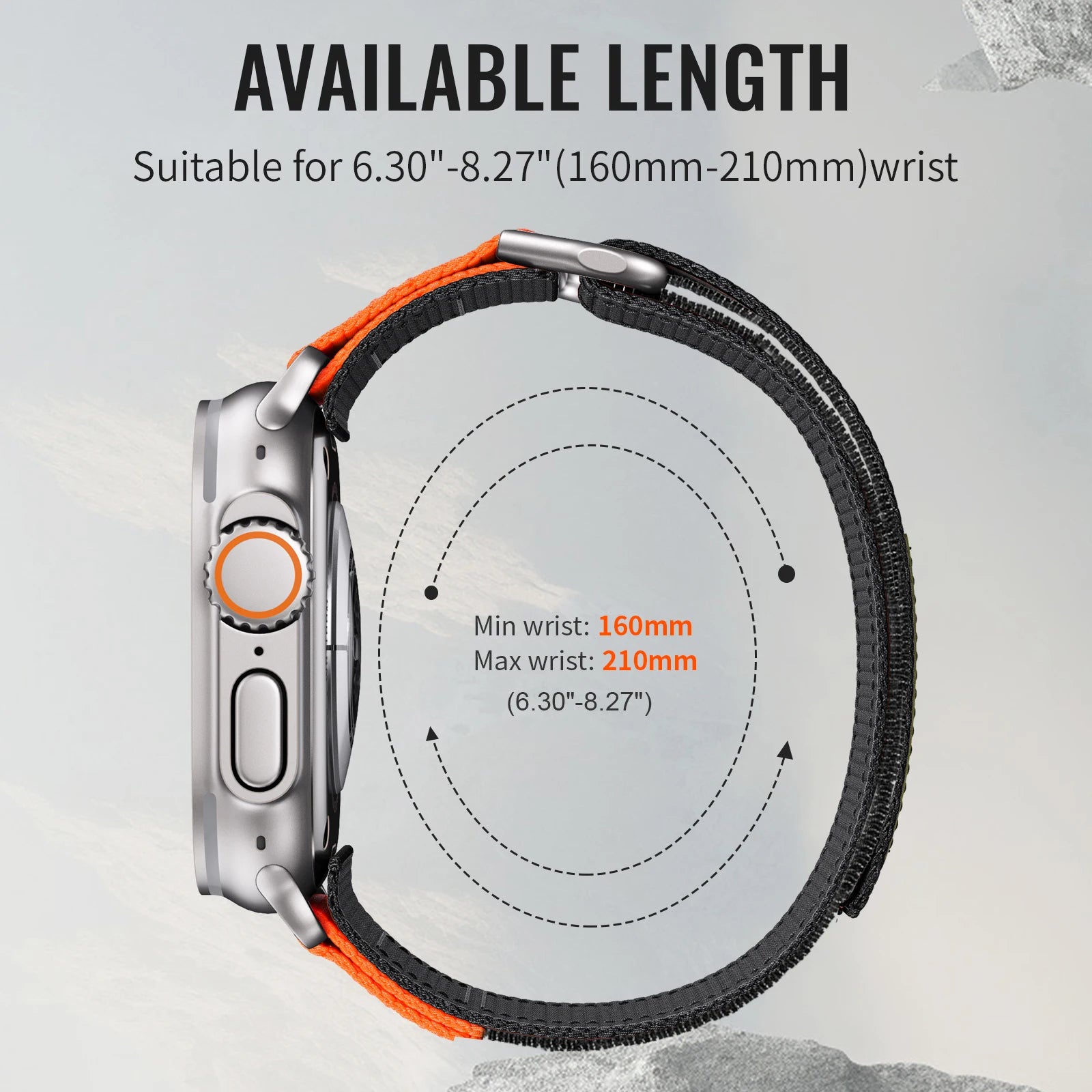 Ultra Durable Nylon Apple Watch Strap – Tactical Sport Band