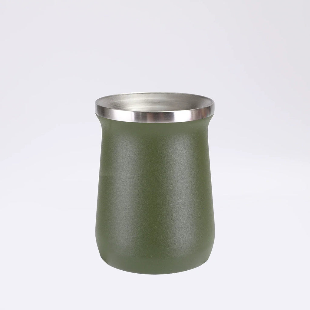 Mate Térmico de Acero Inoxidable 240 ml con Tapa