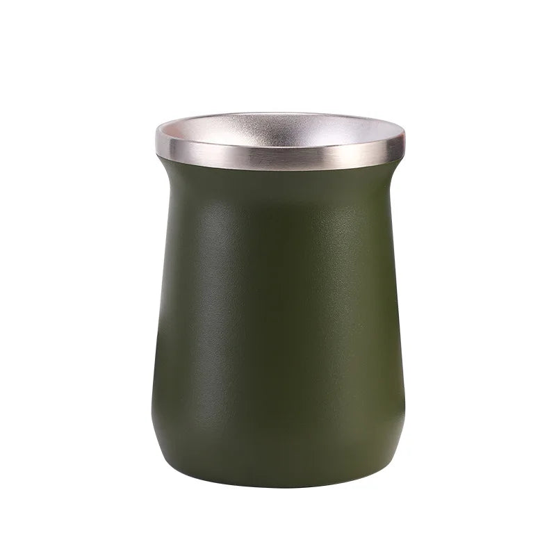 Mate Térmico de Acero Inoxidable 240 ml con Tapa