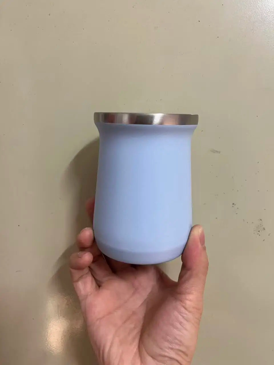 Mate Térmico de Acero Inoxidable 240 ml con Tapa
