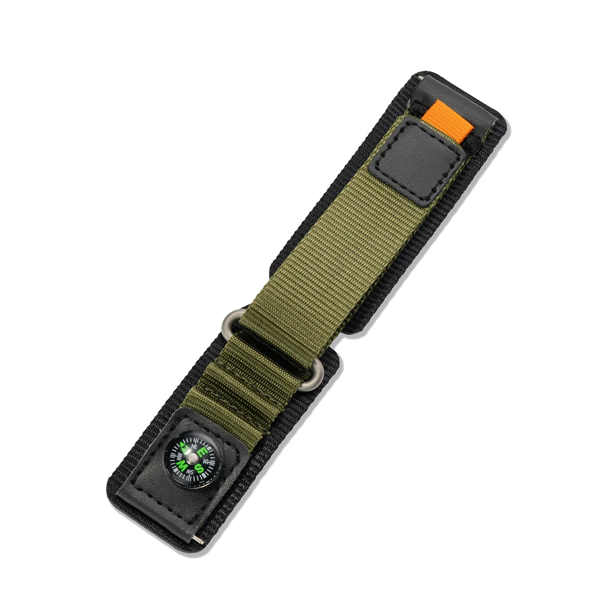 Premium Tactical Nylon Watch Band 20mm/22mm – Rugged Compass Sport Strap for Samsung Galaxy Watch, Huawei, Xiaomi, Amazfit & More