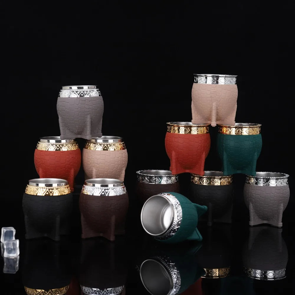 Mate Térmico de Acero Inoxidable 180 ml sin Bombilla